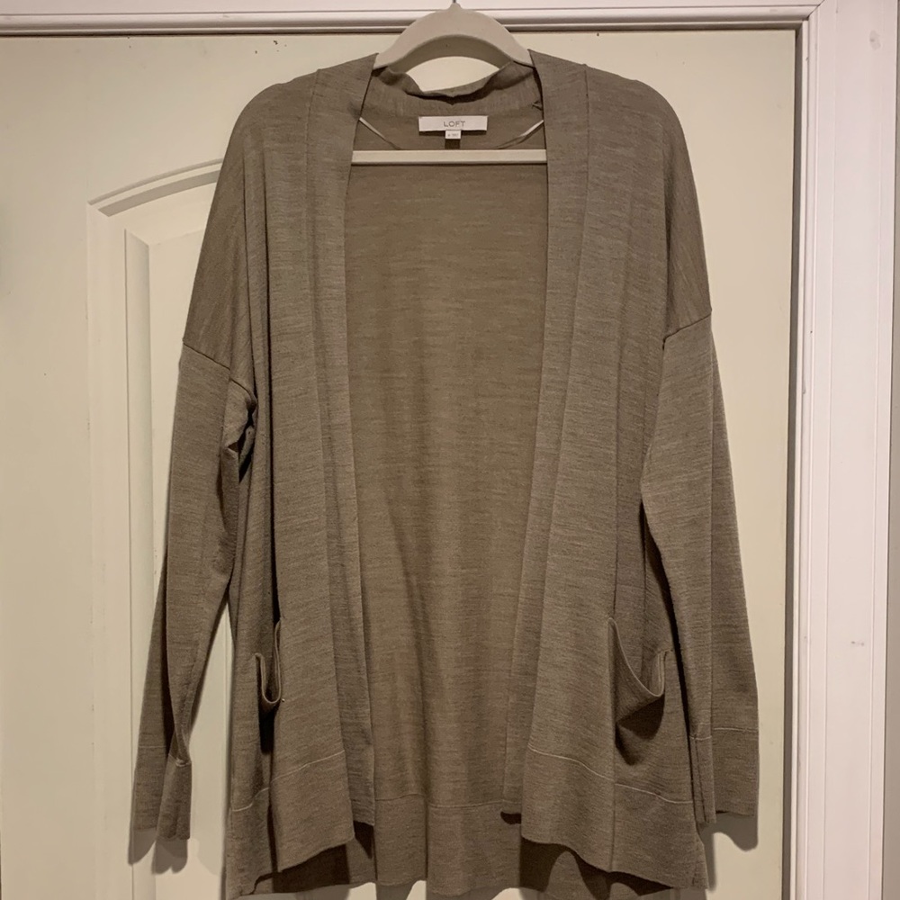 LOFT Boyfriend Cardigan